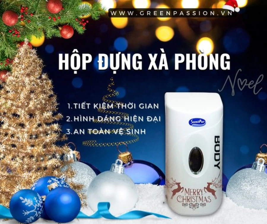 Hộp Đựng Xà Phòng Rửa Tay GP819