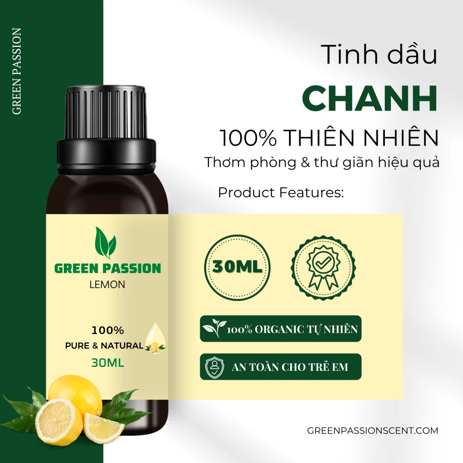 Tinh Dầu Chanh