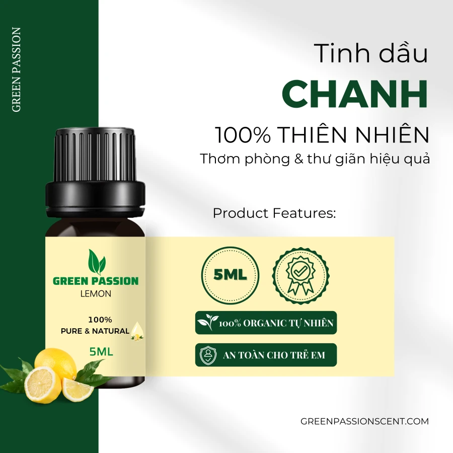 Tinh Dầu Chanh