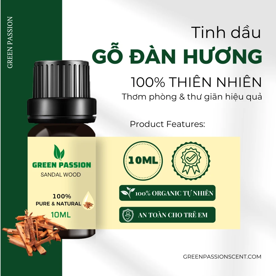 Tinh Dầu Gỗ Đàn Hương