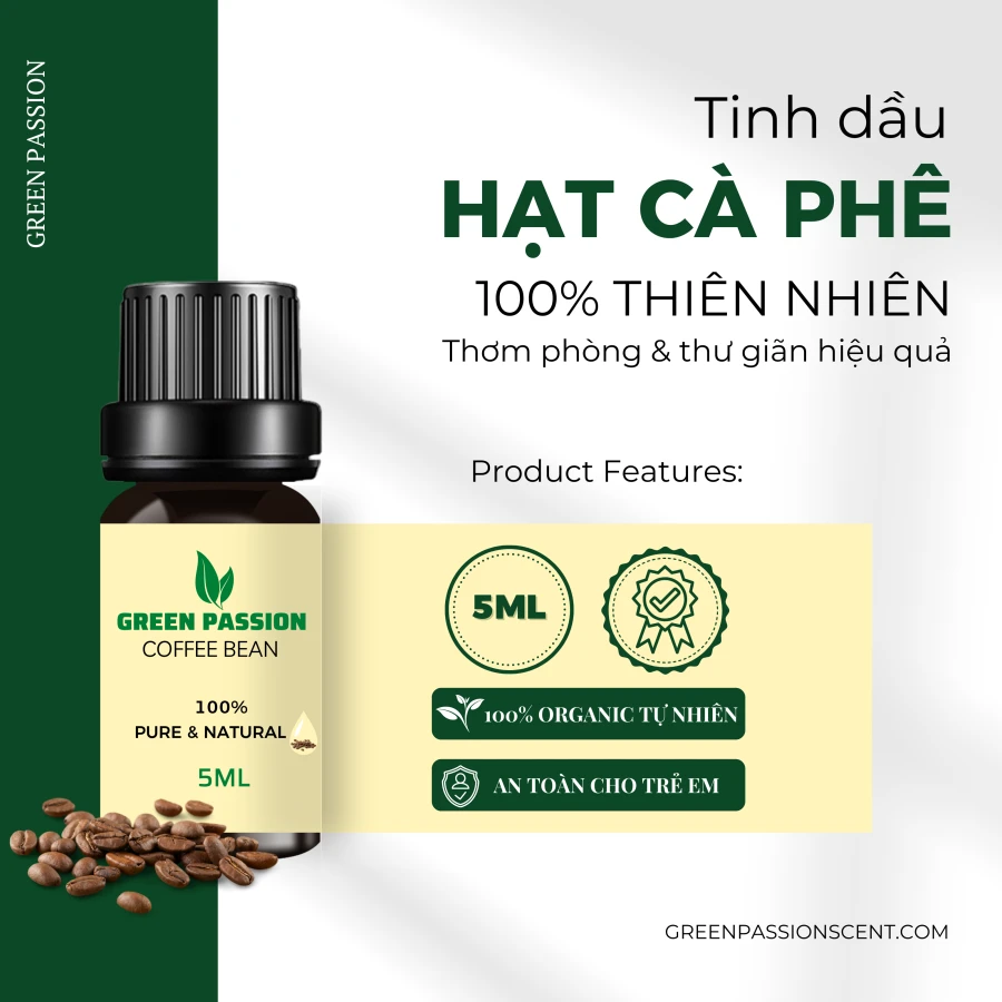 Tinh Dầu Hạt Cà Phê