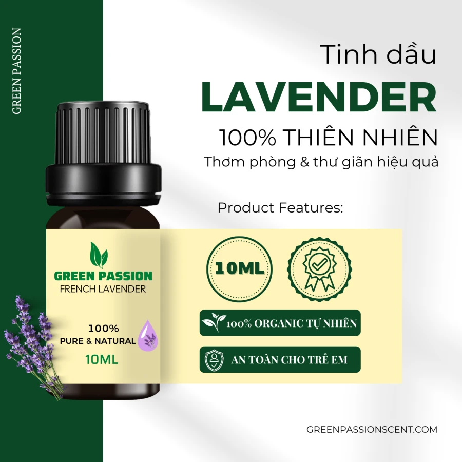 Tinh Dầu Lavender