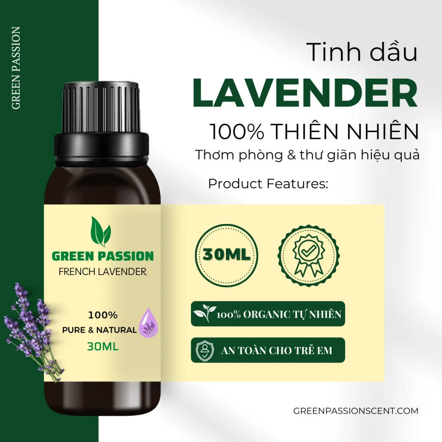 Tinh Dầu Lavender