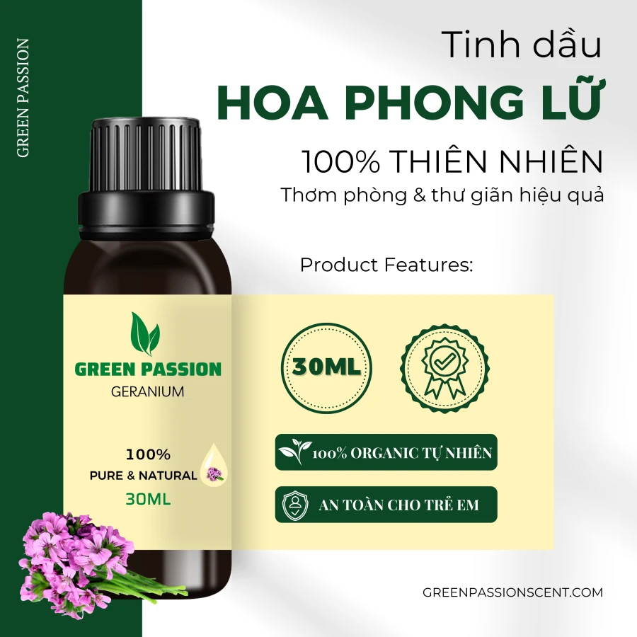 Tinh Dầu Hoa Phong Lữ