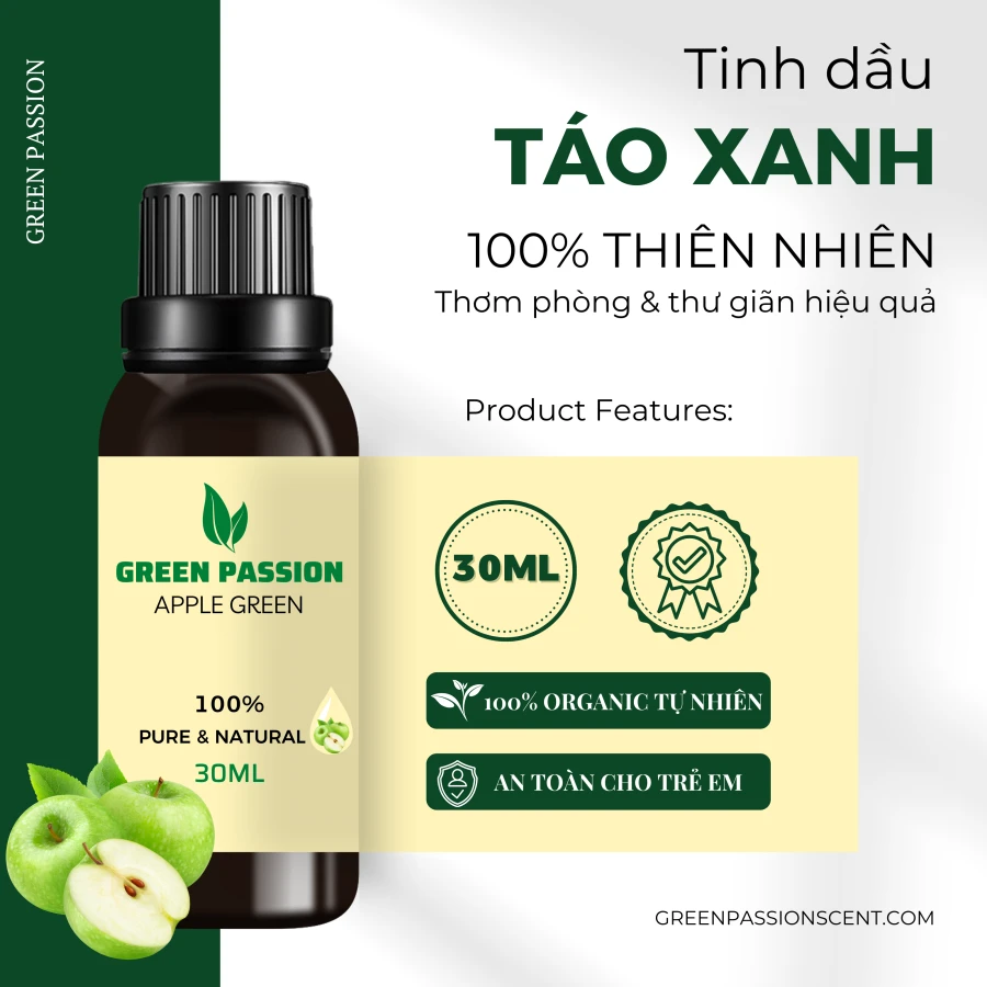 Tinh Dầu Táo Xanh