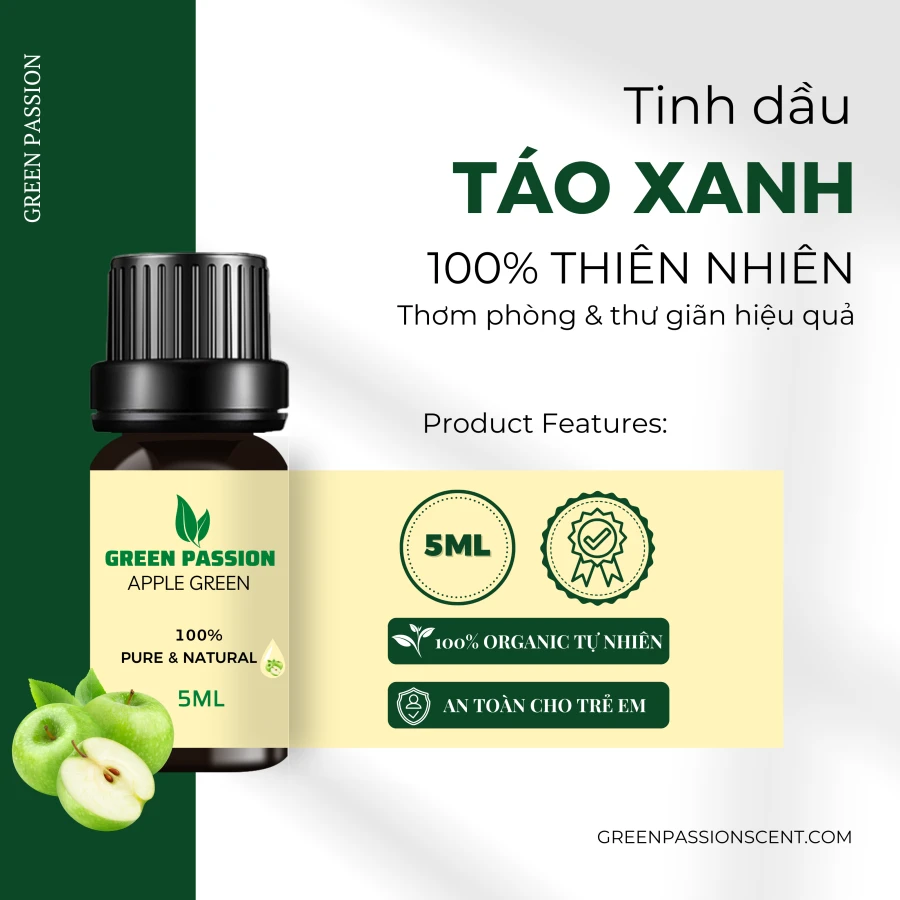 Tinh Dầu Táo Xanh